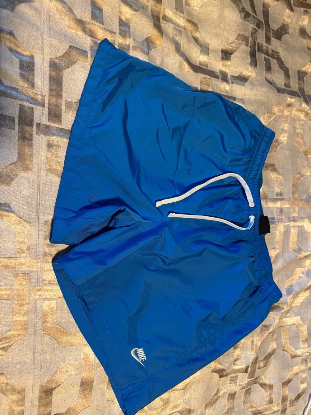 Nike Men’s Royal Blue Athletic Drawstring Shorts